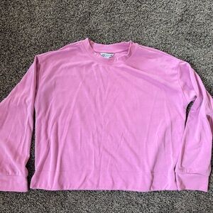 Pink Long Sleeve Sweatshirt